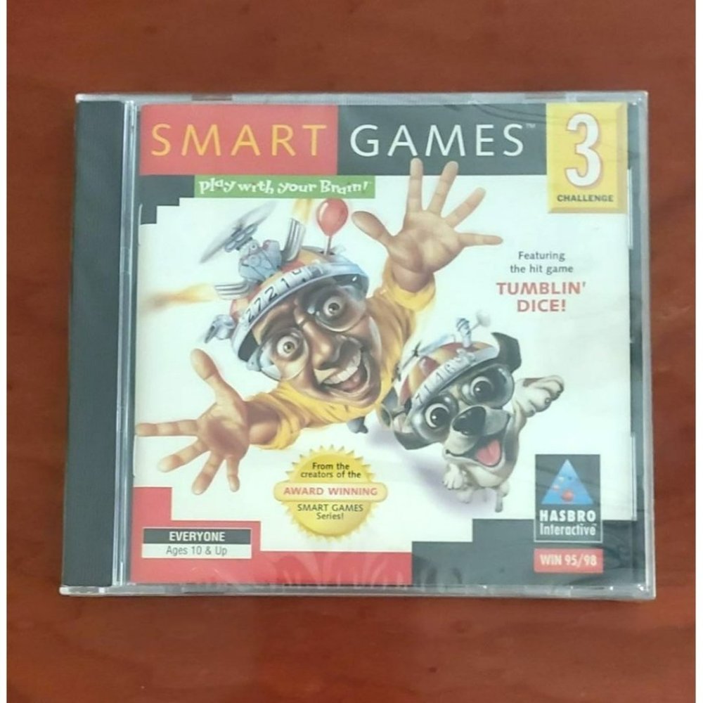 Smart Games Challenge 3 for PC (Windows 95/98) Complete W/ Manual‎ Rare